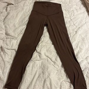 AERIE OFFLINE REAL ME LEGGINGS BROWN SIZE M